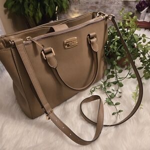 Michael Kors Tan Shoulder Bag